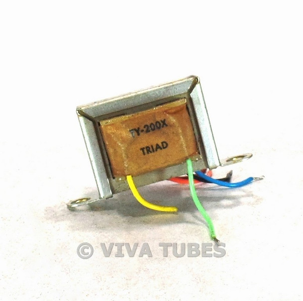 Triad TY-200X Transistor Power Supply Transformer Short Leads 3 VDC 20 mA