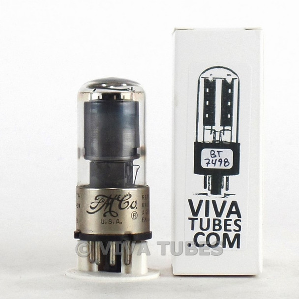 RCA USA 6SK7GT Smooth Black Plate Top [] Get Vacuum Tube 77%