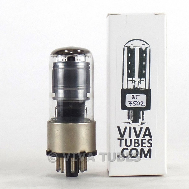 Unknown USA 6SK7GT Black Ribbed Plate Top [] Get Vacuum Tube 83%