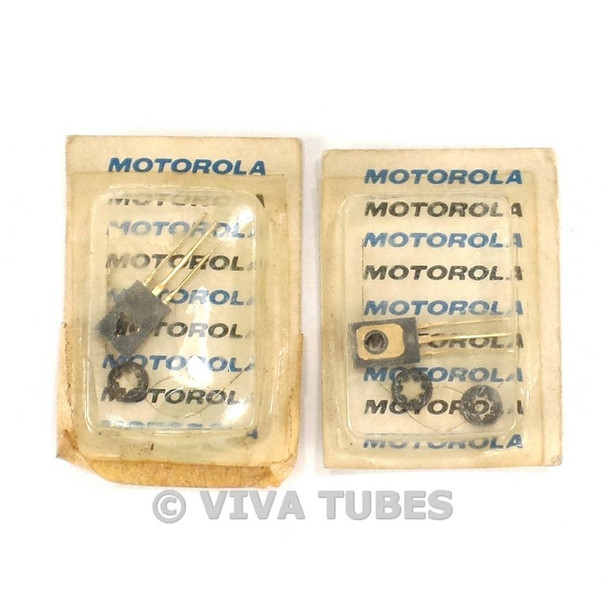 NOS NIB Vintage Lot of 2 Motorola Model 2N5191 Transistors