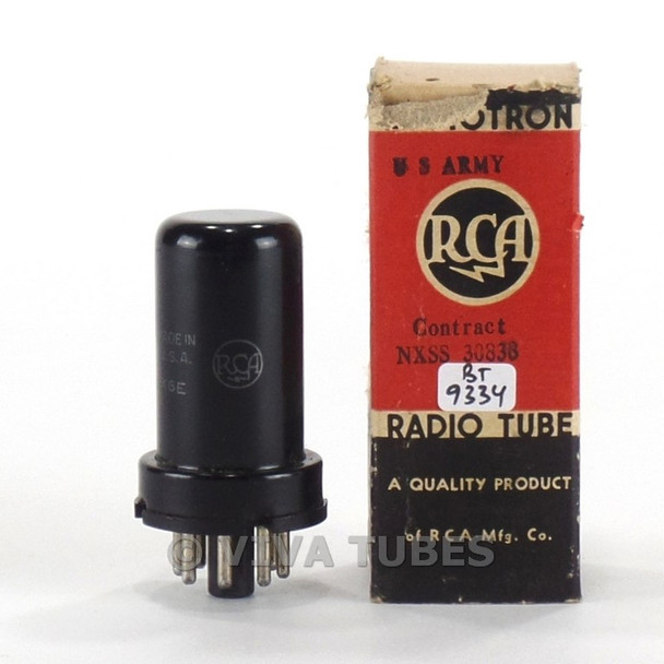 True NOS NIB RCA USA JAN-6ST7 / VT-205 Metal Vacuum Tube 100+%