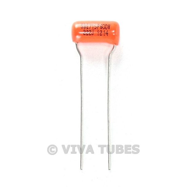 New Sprague 715P Orange Drop .0022uF 600V 5% Poly Film Capacitor .0022 uF 600 V