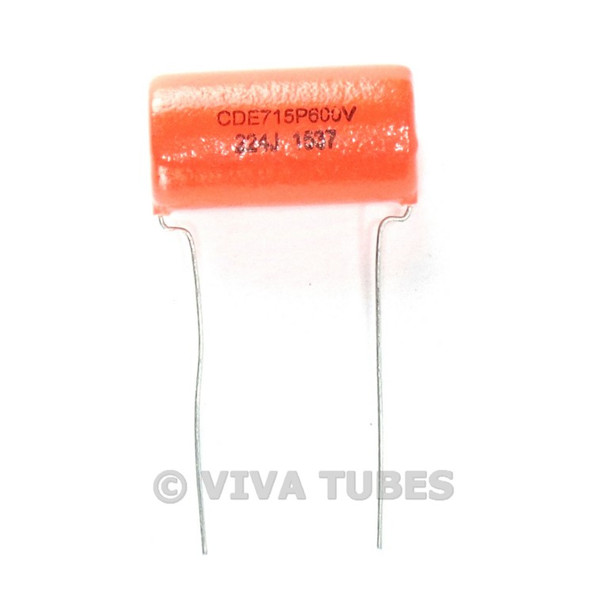 New Sprague 715P Orange Drop .22uF 600V 5% Poly Film Capacitor .22 uF 600 VDC