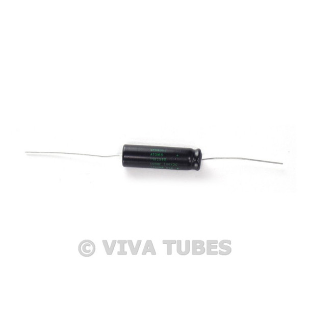 New Sprague Atom 100uF 100V Electrolytic Capacitor 20% 100 uF @ 100 VDC TVA-1349