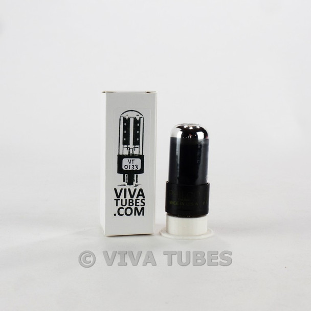 Tests NOS Sylvania USA 6V6GT Grey Smoked Vacuum Tube 100%