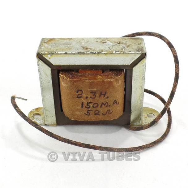 Vintage 6X17 Filter Filter Choke Transformer 2.3 Henry 150 mA 60 ohm