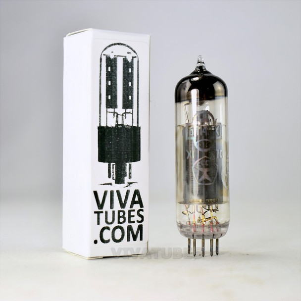 True NOS Soviet Russia 6P14P-K EL84 6BQ5 Vacuum Tube