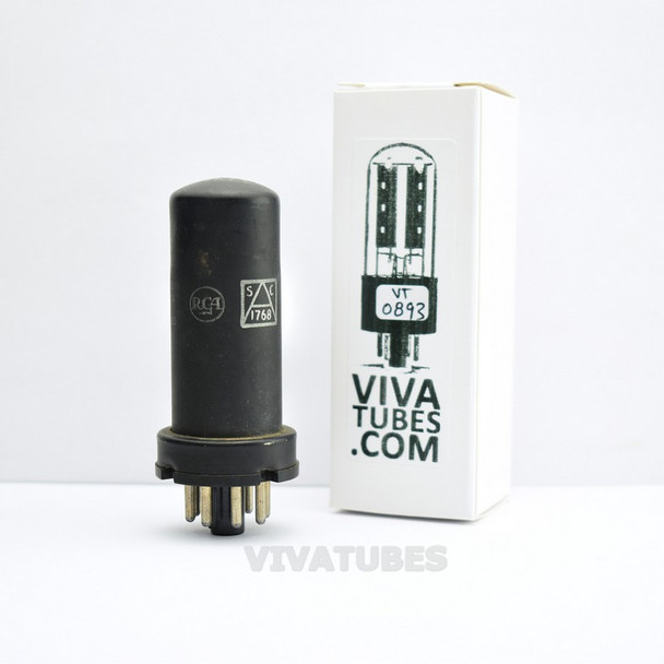 RCA USA JAN-CRC-6V6 Metal Vacuum Tube 84%