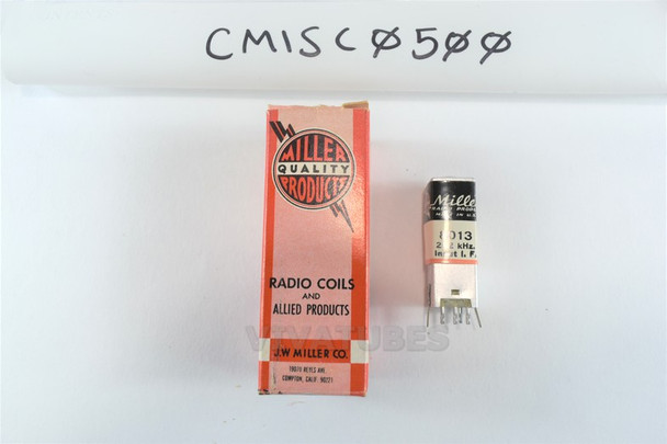 NOS NIB Miller 8013 Nom Freq. 262 kHz. Input I.F. Transformer 1" Coil Choke
