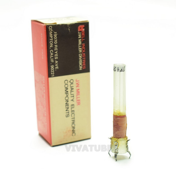 NOS NIB Miller 7120-W 4.5 MHz Trans. Sound I.F. Trap 1"Transformer Coil