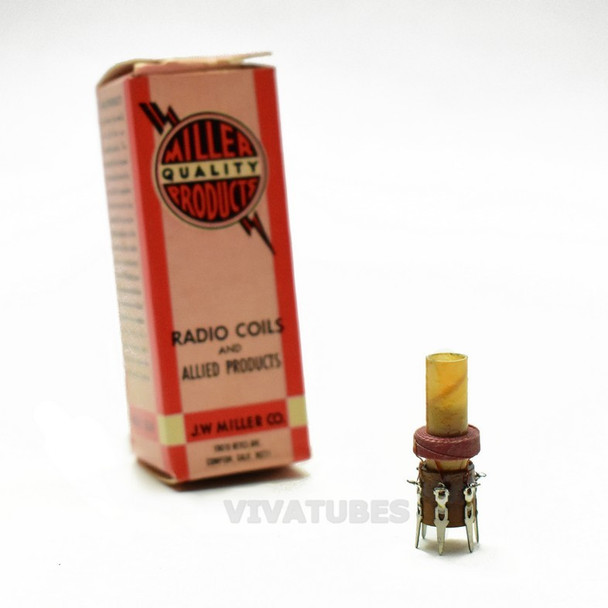 NOS NIB Miller 7756 455 KC. BC Osc. Printed Circuit 1 1/8" I.F. Coil