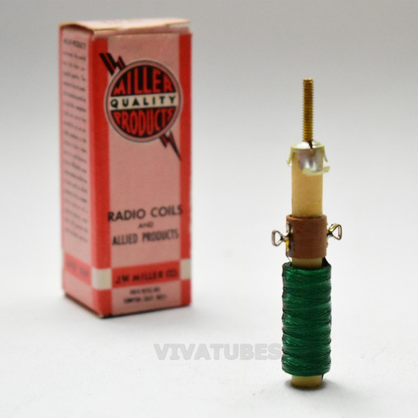 NOS NIB Miller 6315 4-30 mH Adjustable Filter Chok Coil 2 3/8"