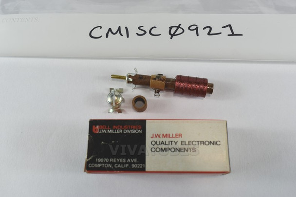 NOS NIB J.W. Miller 6329 2.2-10 mH Tapped 2.5" Filter Choke Coil