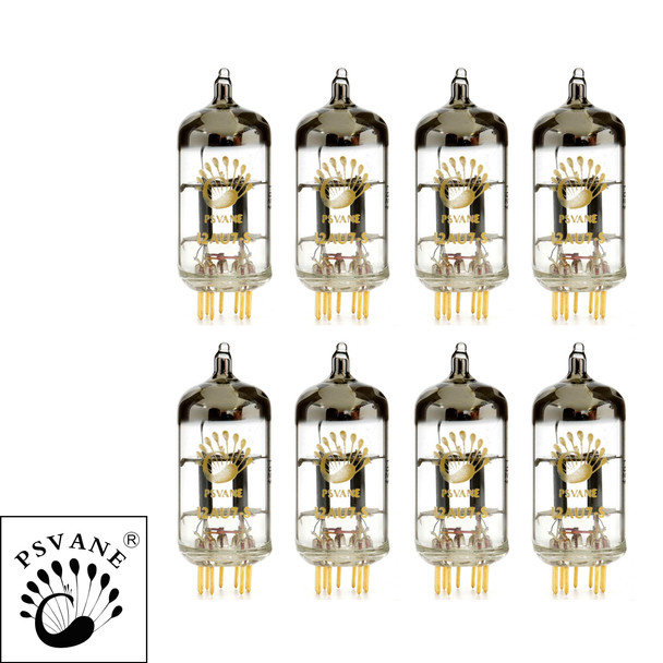 Psvane 12AU7-S Vacuum Tubes - Matched Octet