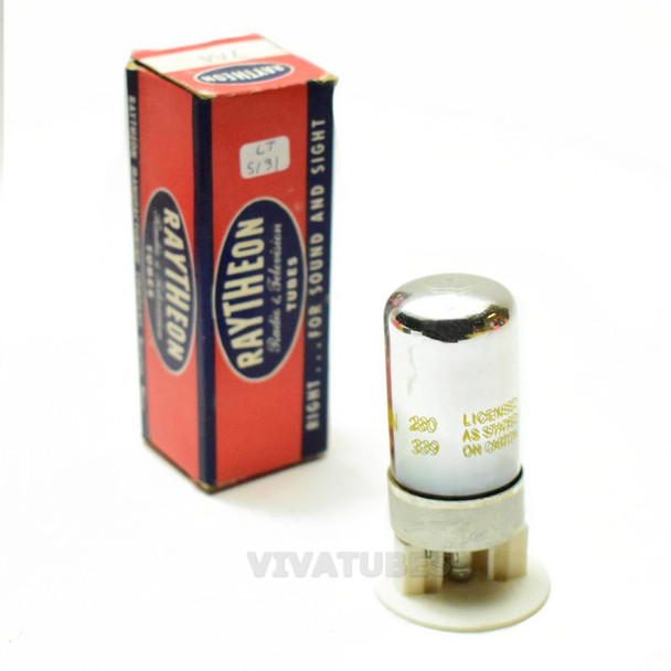 True NOS NIB Raytheon USA 7A4 Plate Get Vacuum Tube 100+%