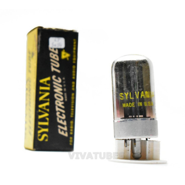 True NOS NIB Sylvania USA 7A4 Black Plate Get Vacuum Tube 100%