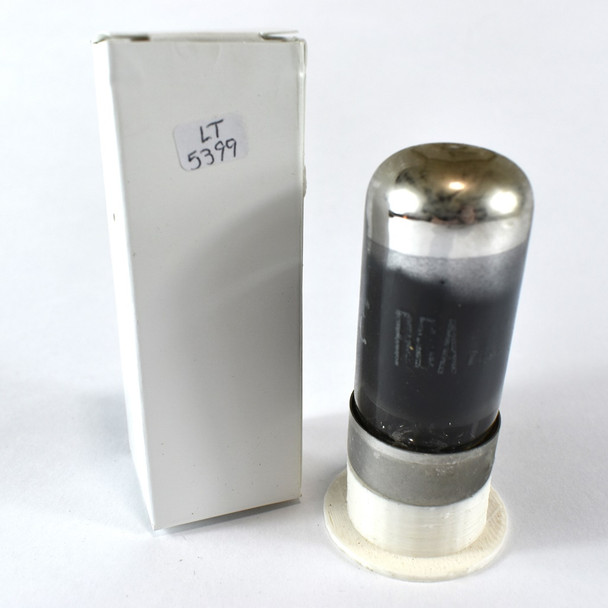 True NOS RCA USA 7C5 Black Smoked Glass Vacuum Tube 100+%
