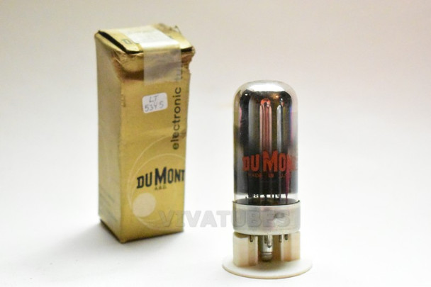 True NOS NIB Sylvania USA 7C5 Smoked Glass Vacuum Tube 100+%
