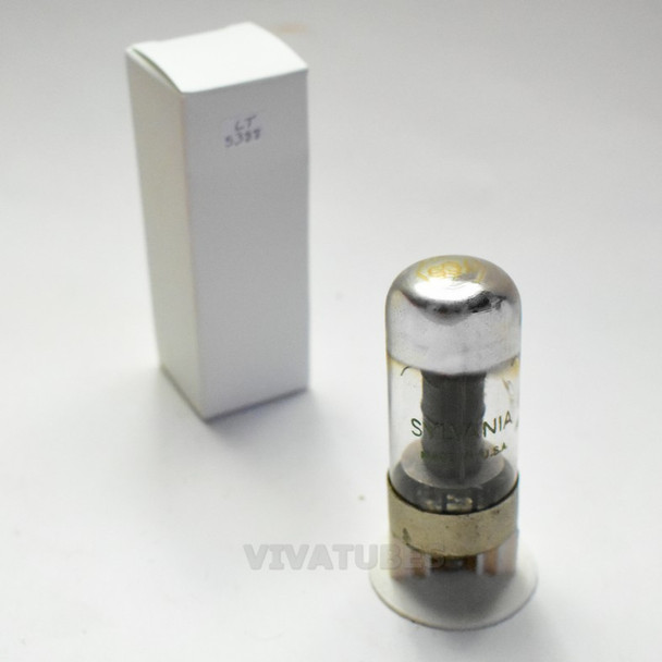 True NOS Sylvania US 7C5 Black ter Vacuum Tube 100+%