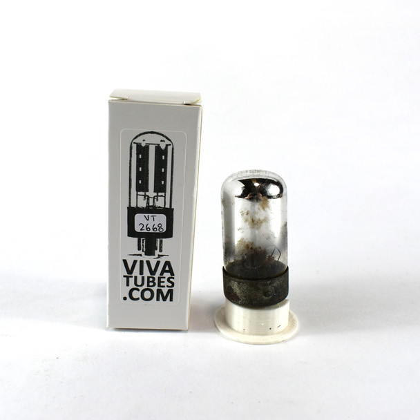 Sylvania USA 7C6 Black Smooth Round 3 Mica Vacuum Tube 87%