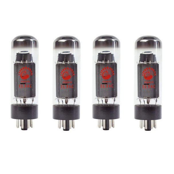 New Ip Matched Quad Psvane EL34C HiFi Series Vacuum Tubes