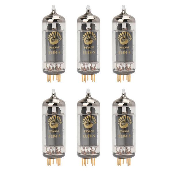 New Ip Matched Sextet Psvane EL84-S Art Series Vacuum Tubes