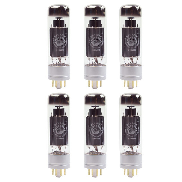 New Ip Matched Sextet Psvane EL34PH Metal Base Philips Replica Vacuum Tubes