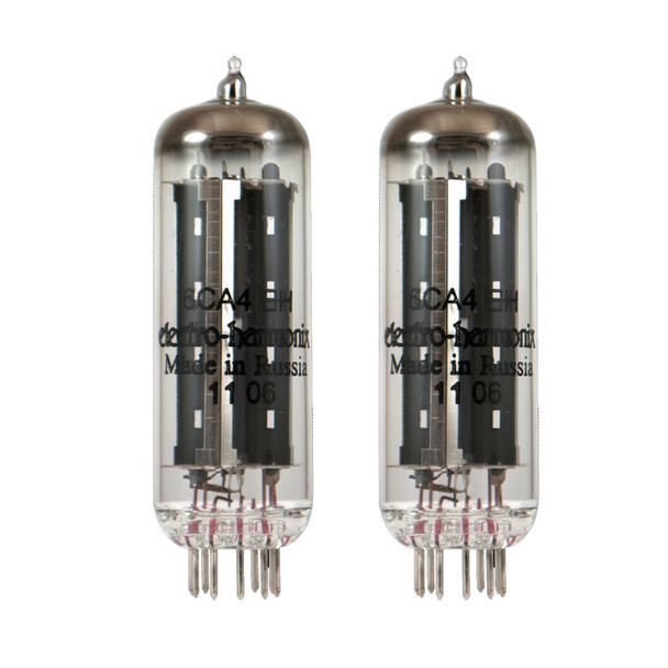 New Matched Pair Electro-Harmonix 6CA4 EZ81 Vacuum Tubes