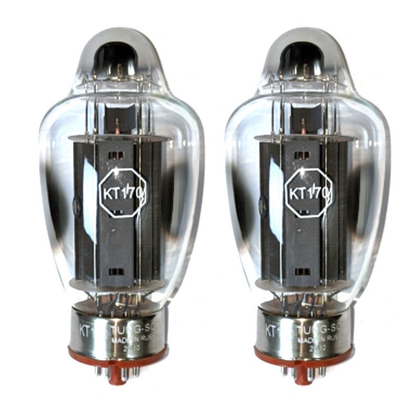 New Factory Matched Pair Tung-Sol KT170 Vacuum Tubes