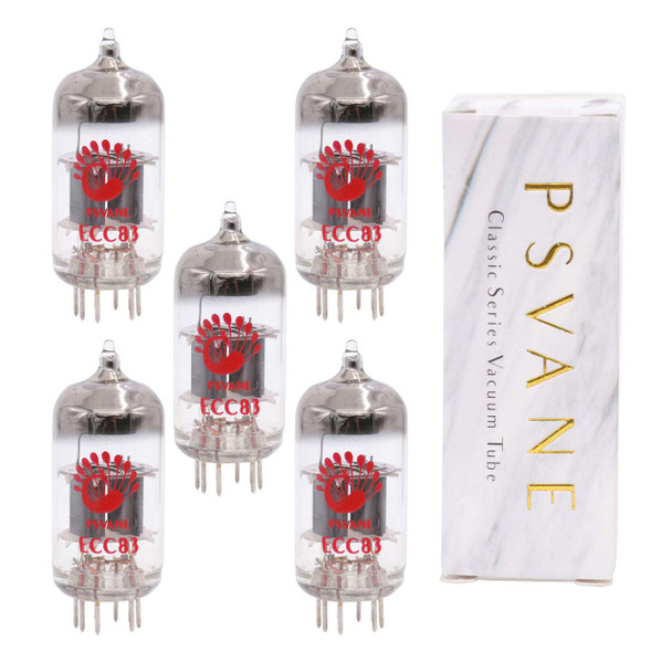New Matched Quintet (5) Psvane Hifi 12AX7 / ECC83 S Vacuum Tubes