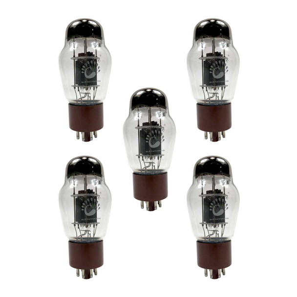 New Matched Quintet (5) Psvane 6SN7 Hifi Black Plates Vacuum Tubes