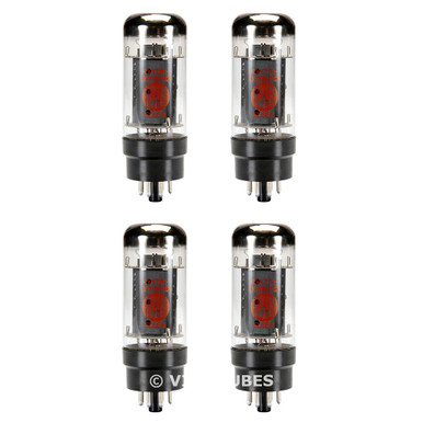 6L6GC 真空管2x2 ４本組　クアッドペア　ELECTRO-HARMONIX Electro-Harmonix Quad 6L6GC | vivatubes.com