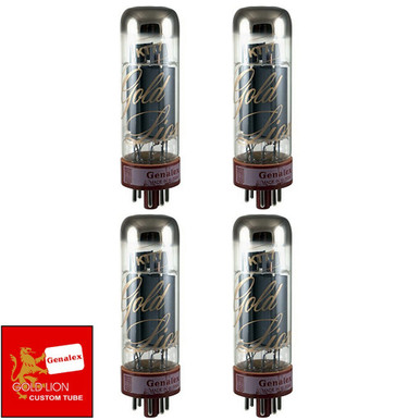 New Matched Quad (4) Genalex KT77 Reissue Vacuum Tubes