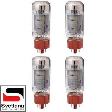Brand New Plate Current Matched Quad (4) Svetlana SV-6L6GC Vacuum 