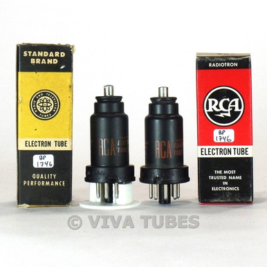Tube électronique 12AU6 NOS NIB RCA - Neuf Dans Son Emballage D'origine