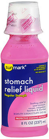 Sunmark Stomach Relief Liquid Regular Strength - 8 oz
