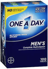 One A Day Men's Complete Multivitamin Tablets - 100 ct