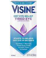 Visine Dry Eye Relief Tired Eye Lubricant Eye Drops - 0.5 oz