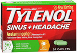 Tylenol Sinus Congestion & Pain Caplets Daytime - 24 ct