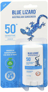 Blue Lizard Sensitive Mineral Sunscreen Stick SPF 50+ - .5 oz