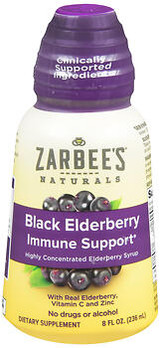 Zarbee's Naturals Black Elderberry Immune Support Syrup - 8 oz