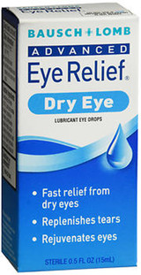 Bausch + Lomb Advanced Eye Relief Rejuvenation Lubricant Drops - 0.5oz