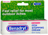 Benadryl Itch Stopping Cream Original Strength - 1 oz