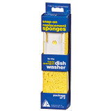 Arrow Dishwasher Replacement Sponge, Yellow - 2 ct