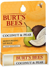 Burt's Bees Moisturizing Lip Balm, Coconut & Pear - 6 ct