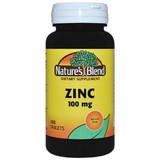 Nature's Blend Zinc 100 mg - 100 ct