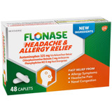 Flonase Headache & Allergy Relief Caplets - 48ct