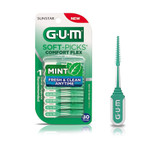 GUM Comfort Flex Soft-Picks, Mint - 80 ct