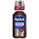 Vicks NyQuil High Blood Pressure Cold and Flu Relief Liquid Medicine - 8 oz