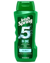 Irish Spring 5-in-1 Body Wash & Shampoo - 18 oz